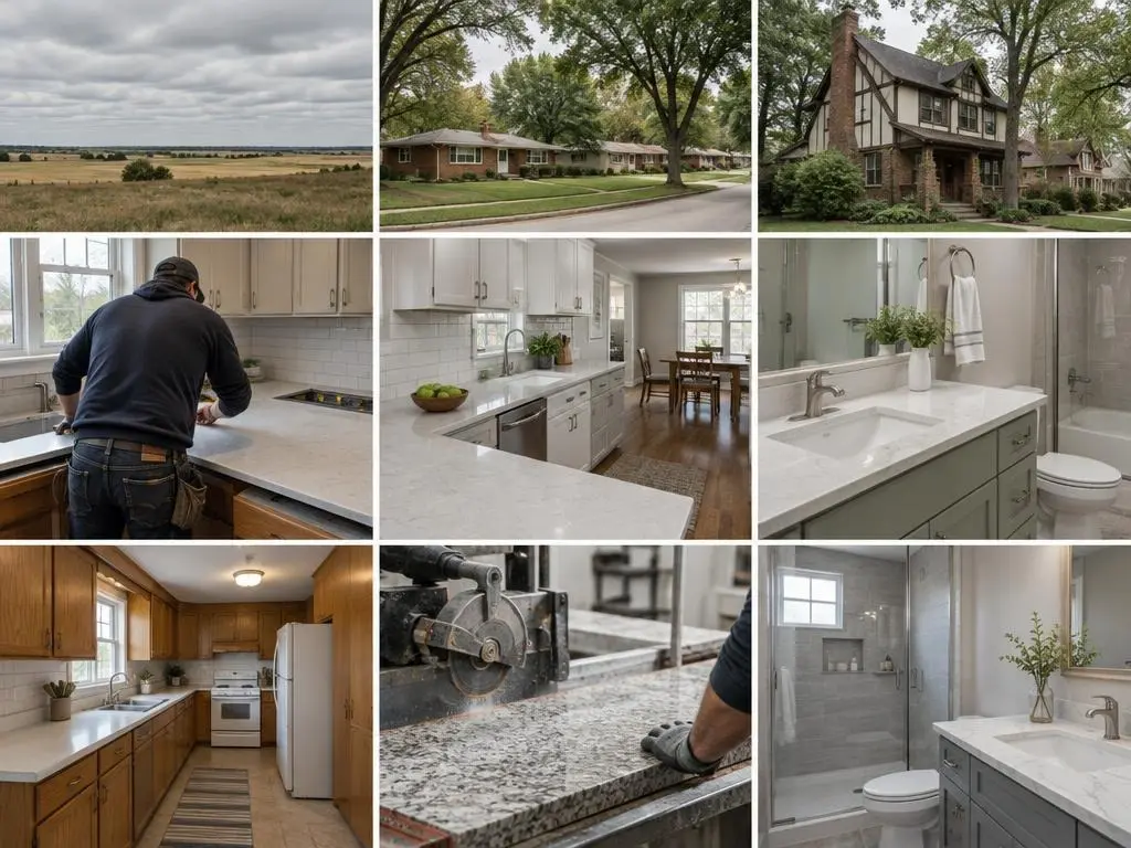 Solid Surface & Laminate Countertops in Wichita, KS